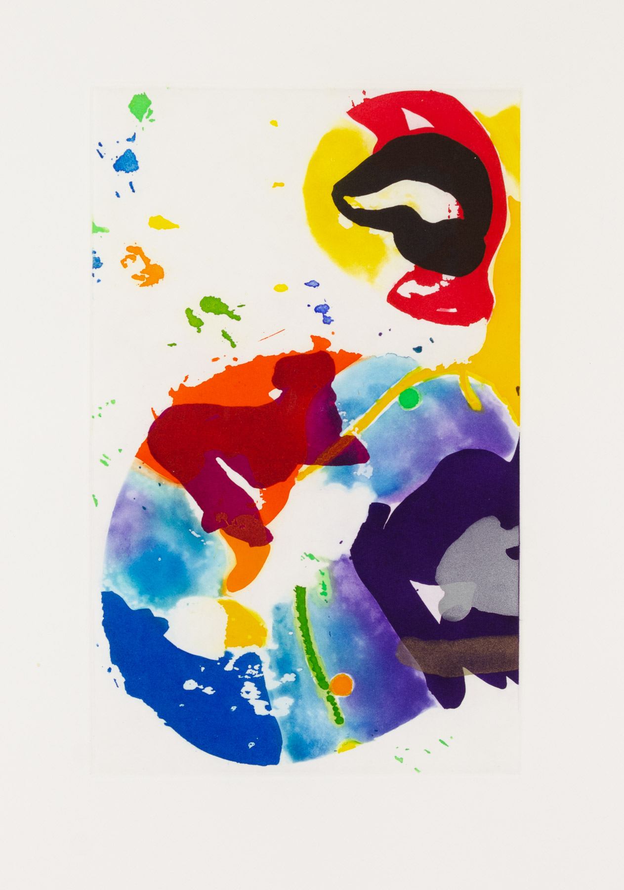Untitled by Sam Francis